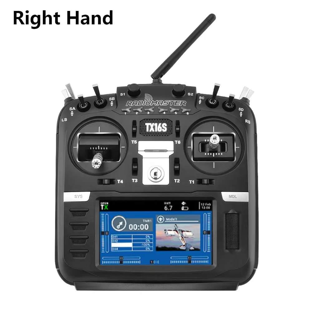 

Радиопередатчик TBS V2 RadioMaster TX16S, датчик холла, гиростабилизаторы 2,4 ГГц 16 каналов, Многопротокольная радиочастотная система OpenTX CC2500 для радио...