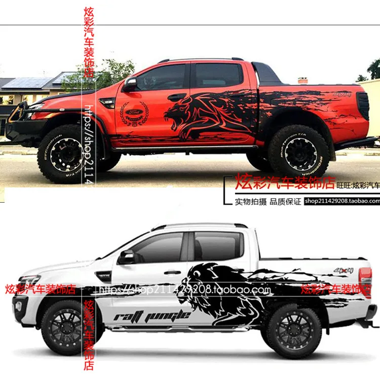 Модифицированная наклейка на корпус для Ford Raptor F150 внедорожник RANGER sports|Наклейки