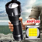 Xhp100 9-core высокое качество светодиодный фонарик 18650 26650 AA Батарея фонарь XHP50 XM-L2 U3 T6 Масштабируемые Алюминий фонарь из сплава