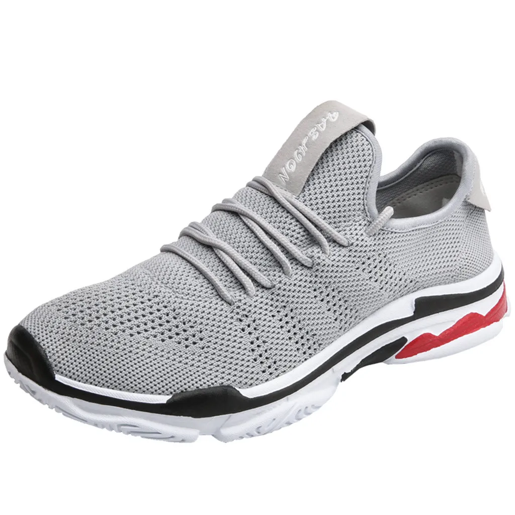 SAGACE/Мужская и женская повседневная обувь сетчатые дышащие прочные Красные