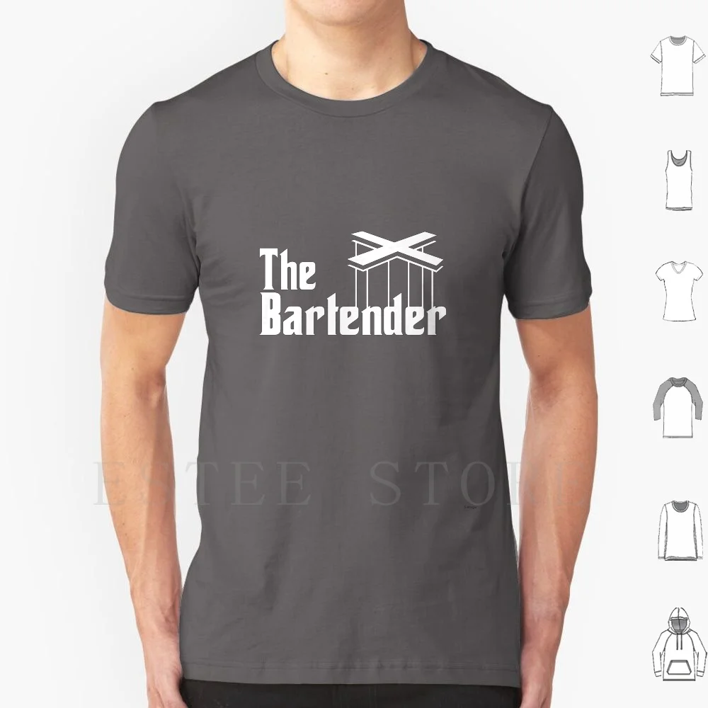 

The Bartender T Shirt Diy Big Size 100% Cotton Godfather Strings Hand Godfather Hand Father Grandfather Manager Director