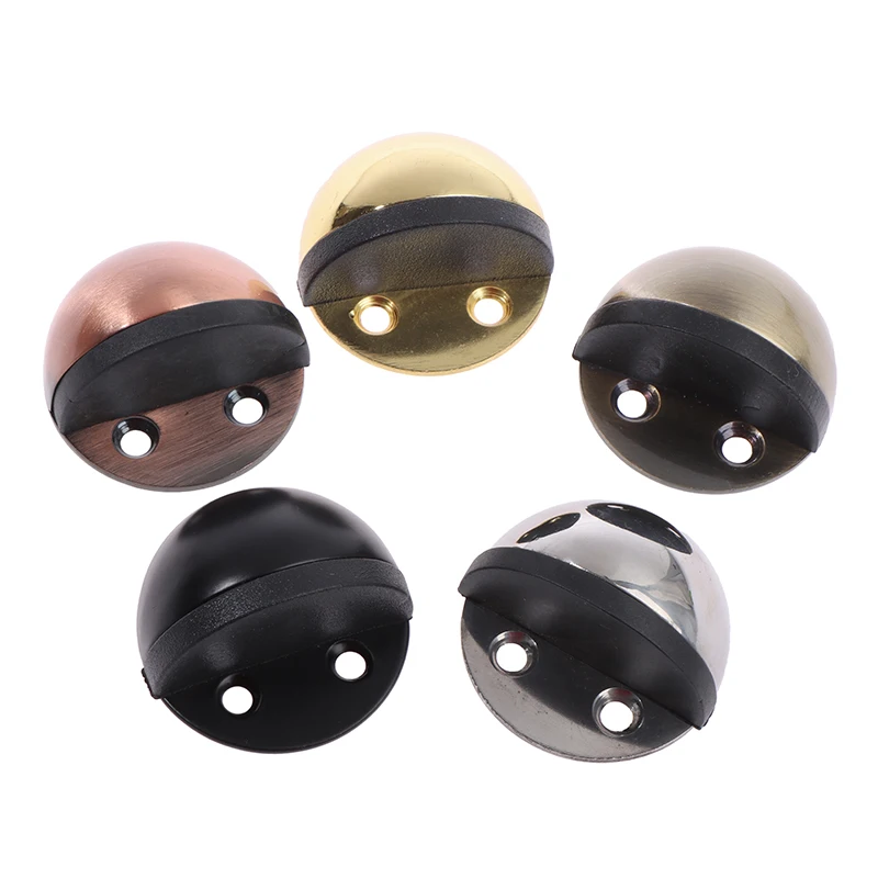 

Non-Punching Rubber Door Stopper Door Holders Catch Floor Nail-free Door Stops