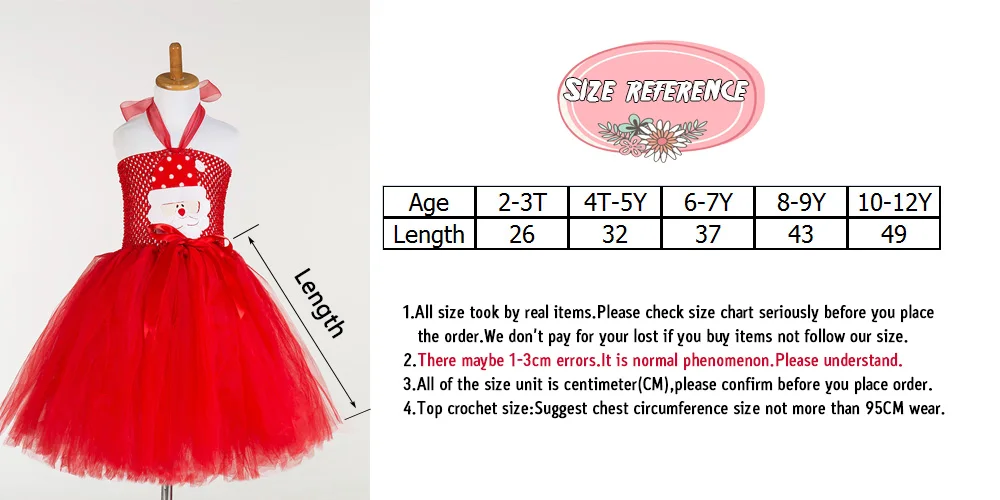 Наряд для первого дня рождения девочек рождественское платье-пачка ручной