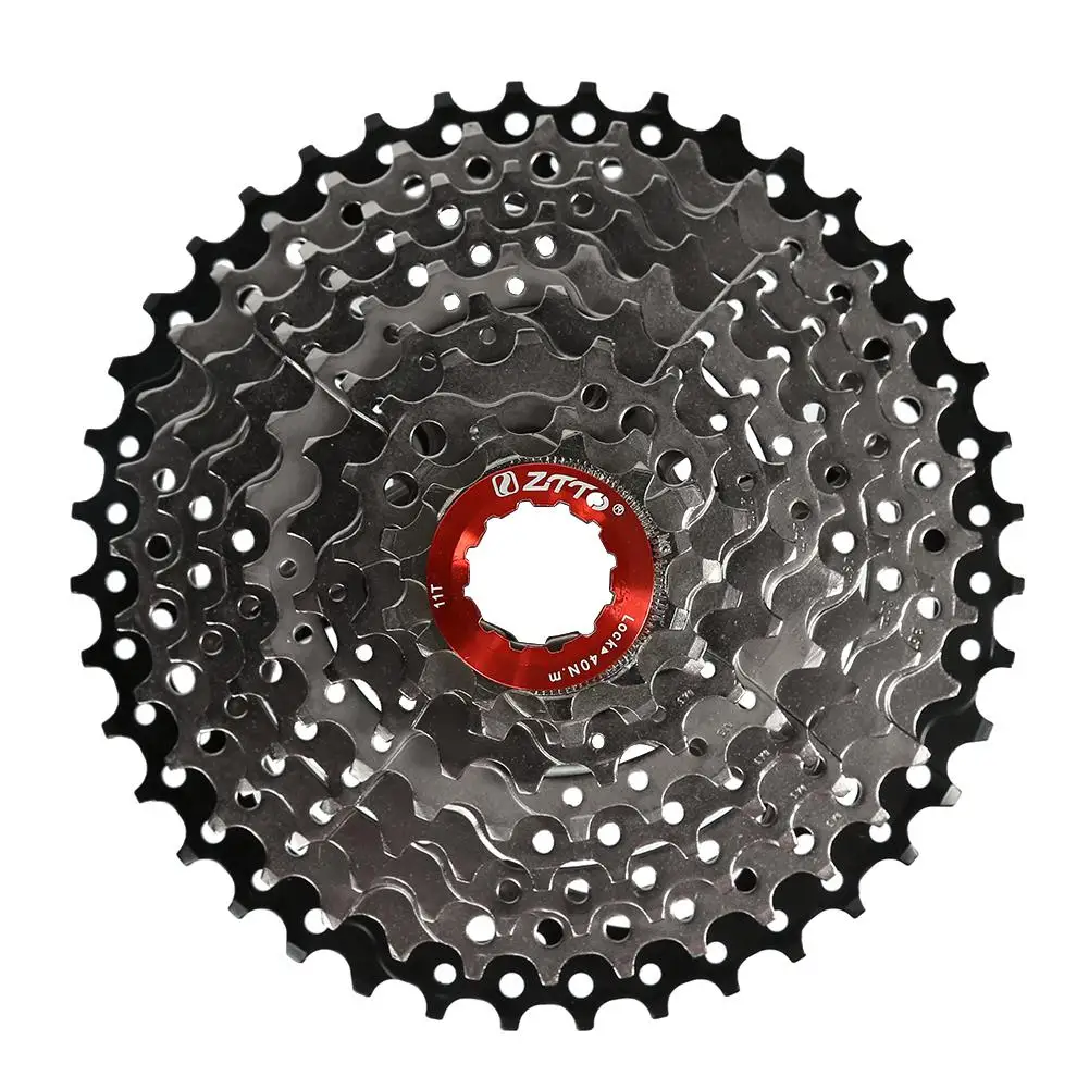 

ZTTO MTB Bicycle Cassette Sprocket Accessory Bike Freewheel 9 Speed 11-40T Bicycle Cassette Sprocket Accessory