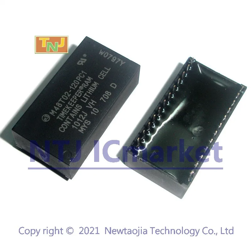 1 шт. M48T02-120PC1 DIP CMOS 8K x 8 секундомер SRAM | Электронные компоненты и принадлежности