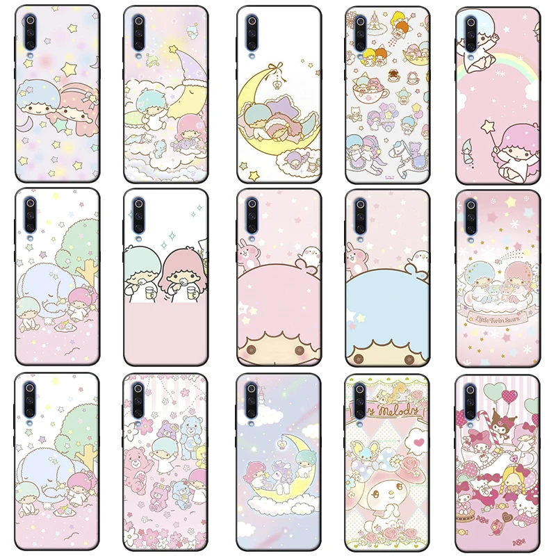 My Melody little twin stars cute Soft Silicone Phone Case for xiaomi mi 10 pro 9 9t se 8 pocophone f1 mix 3 |