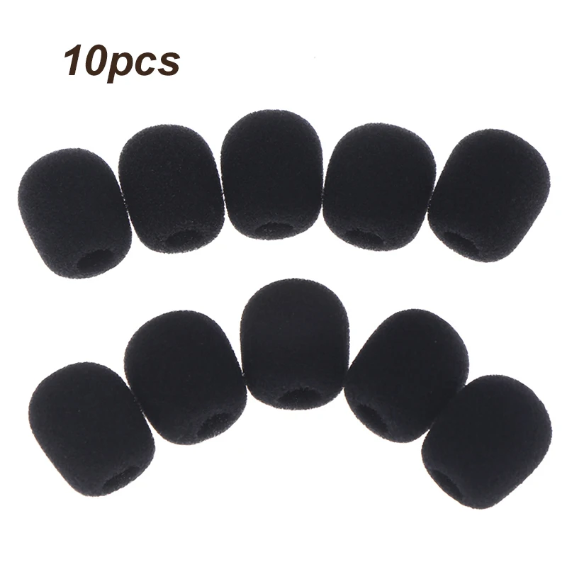 

20pcs Hot Sales Headset Replacement Foam Microphone Cover Telephone Headset Cover Mic Cover Windshield Headset Wind Shield Foam