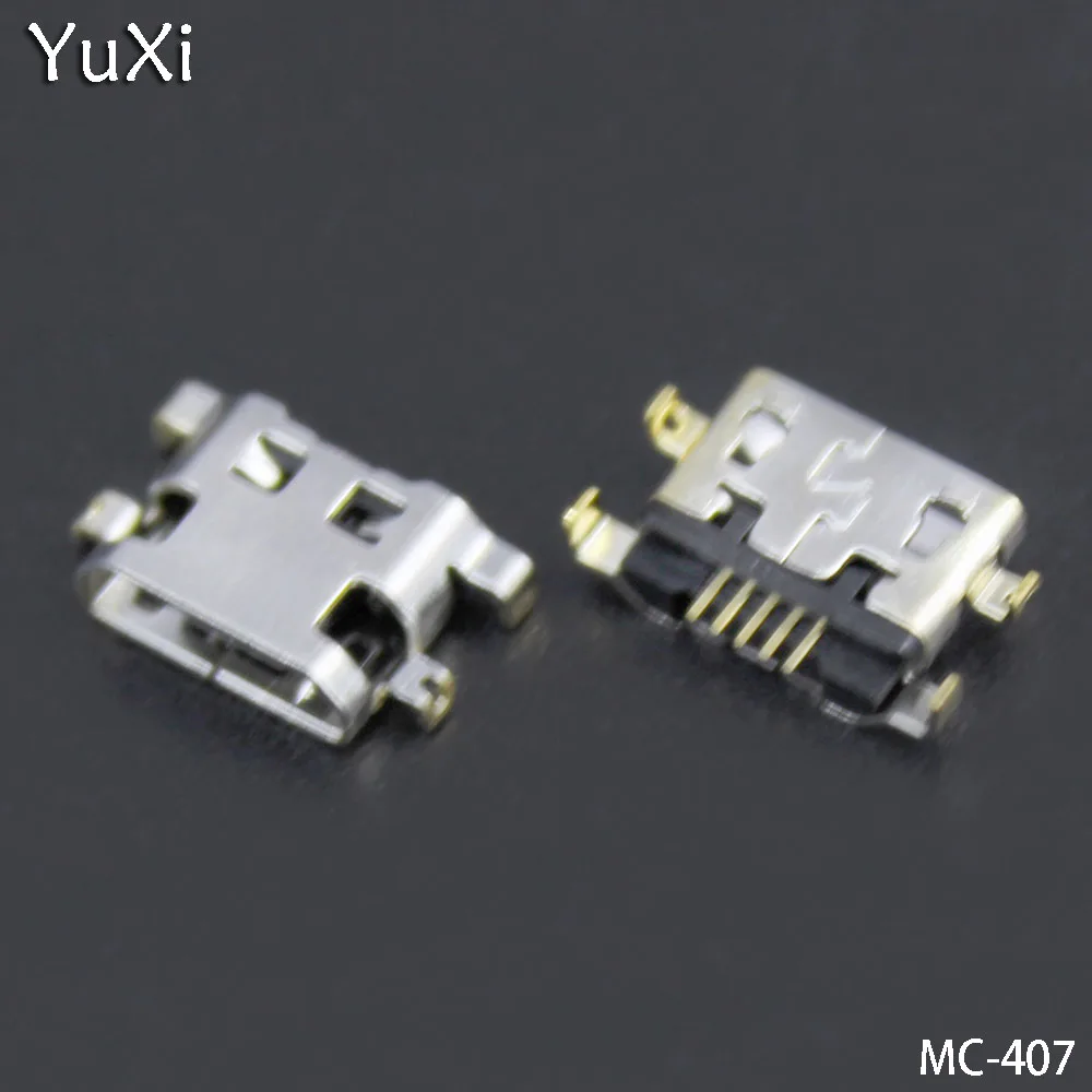 YuXi 1 шт./лот для Alcatel 6035R Idol S 4033 4033D POP C3 micro usb коннектор зарядки штепсельная розетка