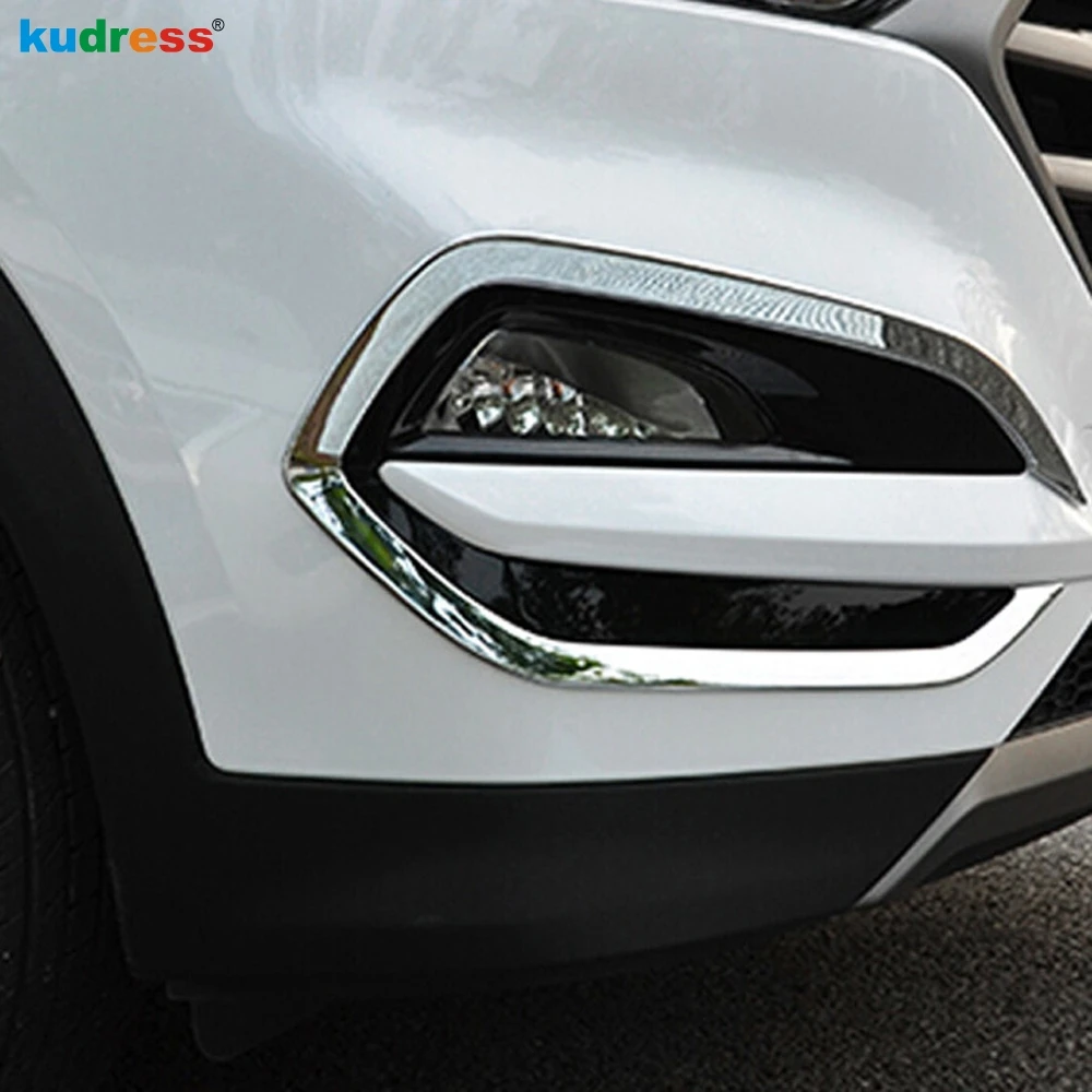 Накладка на переднюю противотуманную светильник для Hyundai Tucson 2015 2016 2017 2018 |