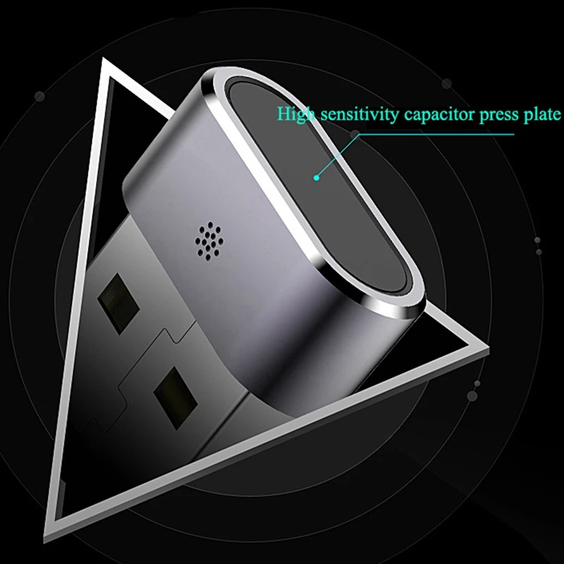 

Aluminum Mini USB Fingerprint Reader Module Device for Windows 7,8,10 Hello Biometric Security Key PC File Security