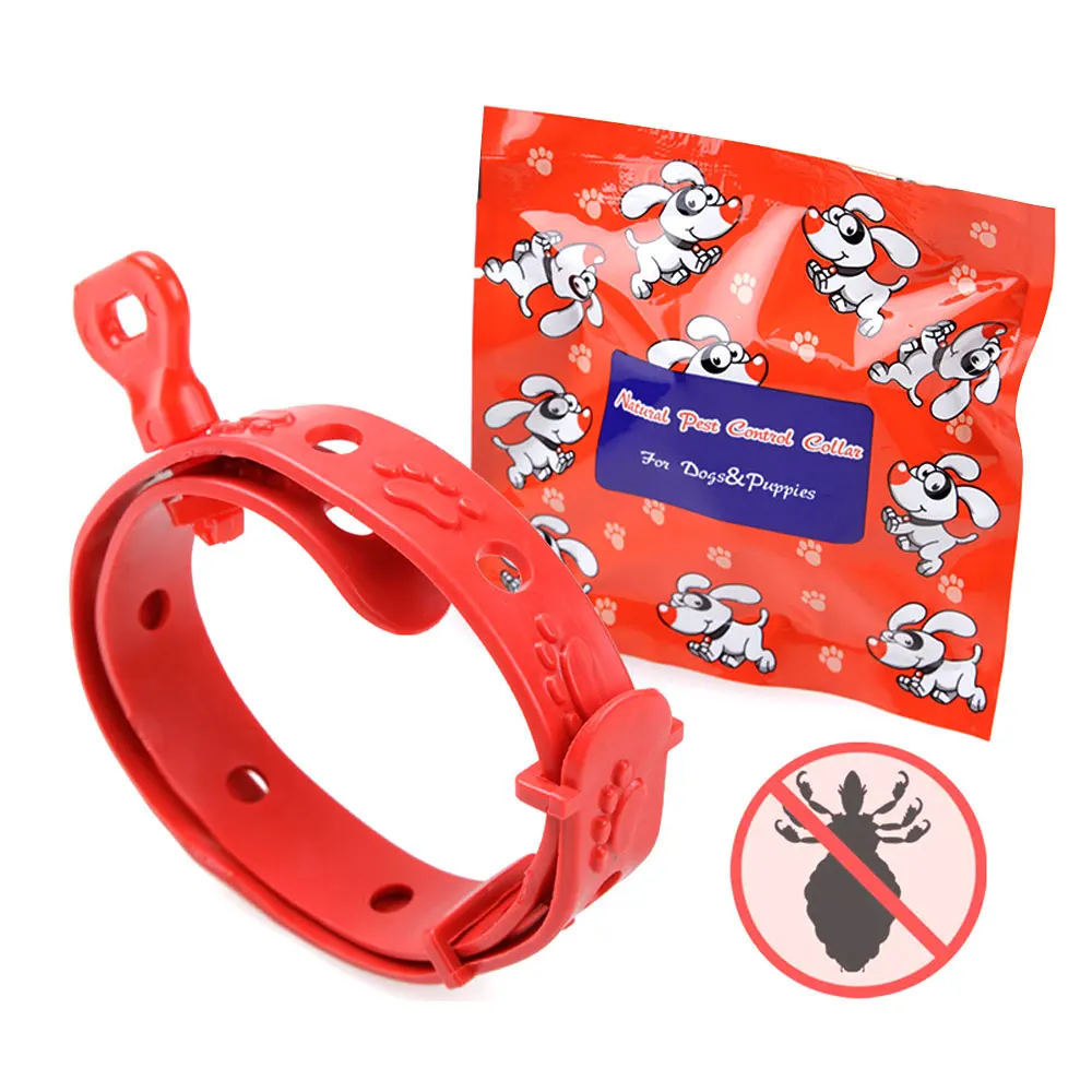 1 шт. антиблошиный ошейник для защиты от клещей комаров насекомых 42 см