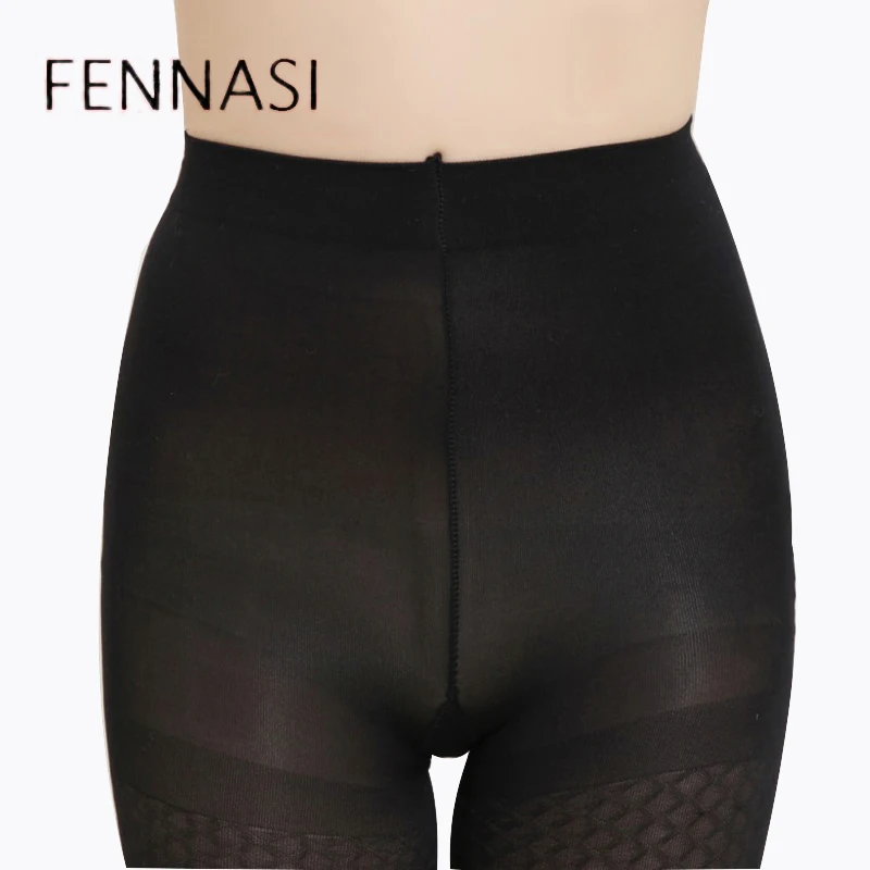 FENNASI Winter Sticky Women Pantyhose Lady Anti-Hook Sexy Breathable Comfortable Slim Cute Diamond Pattern Warm Women's Tights | Женская