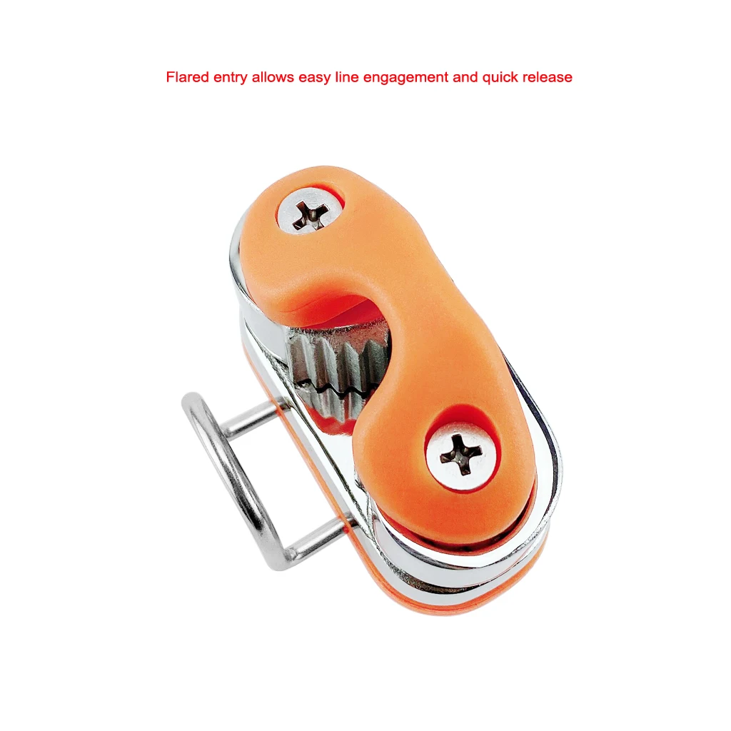 

316 Stainless Steel Ball Bearing Cam Cleat Pilates Equipment Marine Boat Fast Entry Rope Wire Fairlead Sailing Accessories