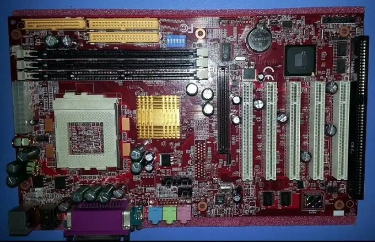 Новая оригинальная материнская плата 694 694X 694T ISA IPC 370 CPU 5 * PCI LPT 2 COM промышленная