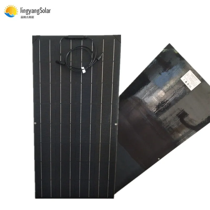 Лучшая цена из Китая новый дизайн Гибкая солнечная панель 100 Вт батарея 1