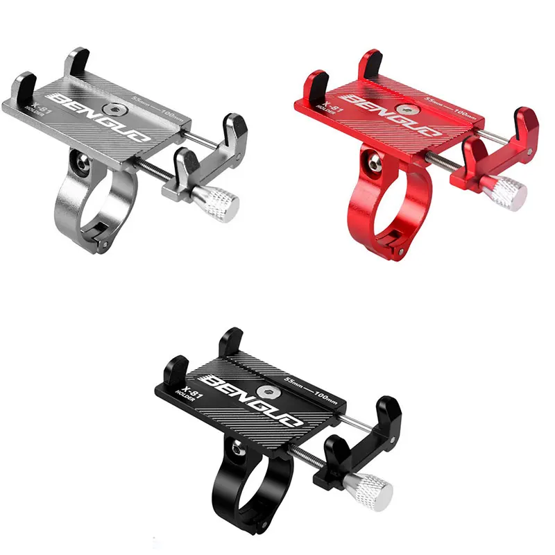 

Aluminum Motorcycle Bicycle Bike Mount Holder Handlebar Cell Phone GPS Stand