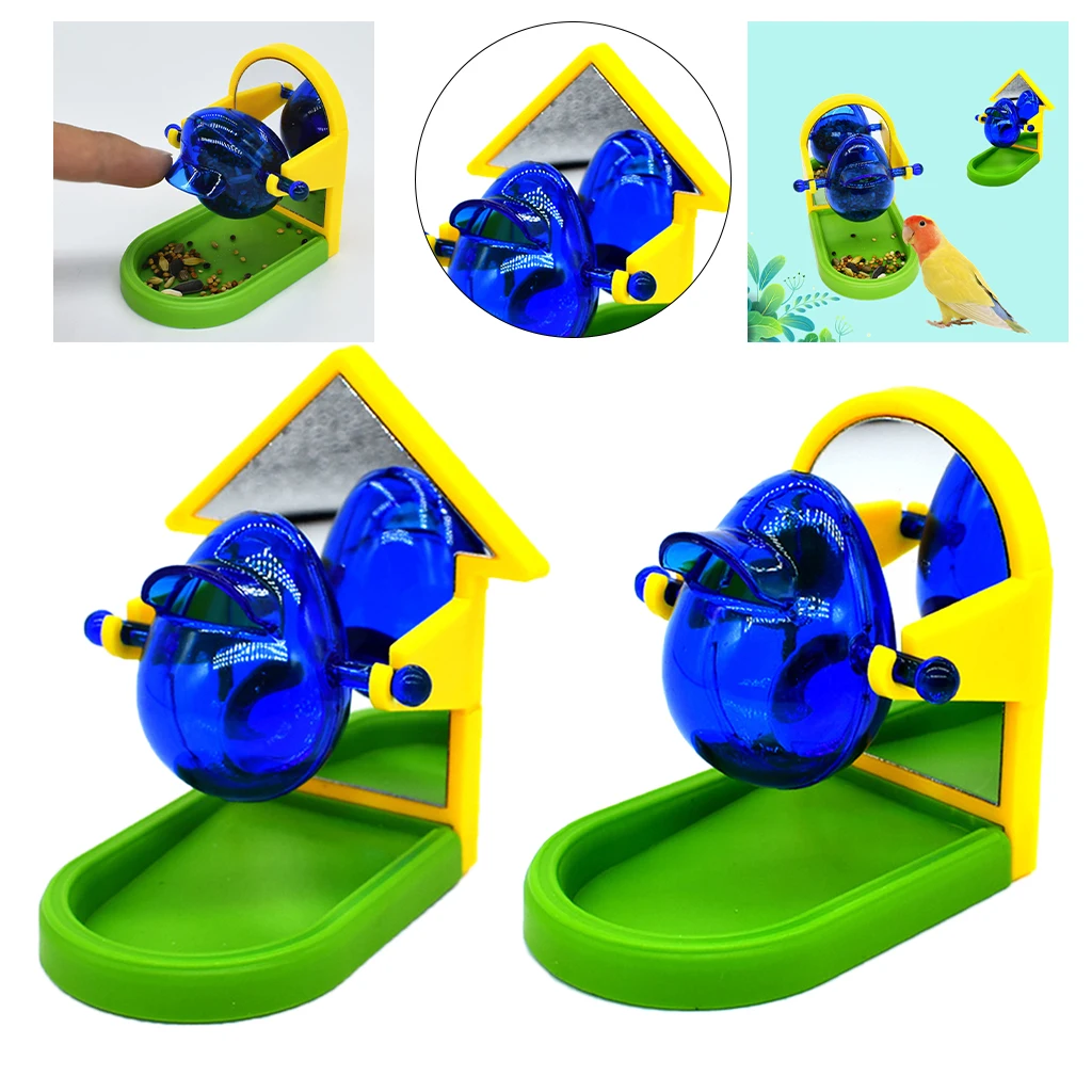 

Pet Parrot Foraging Toy Dispenser Automatic Feeders Training for Cockatiel