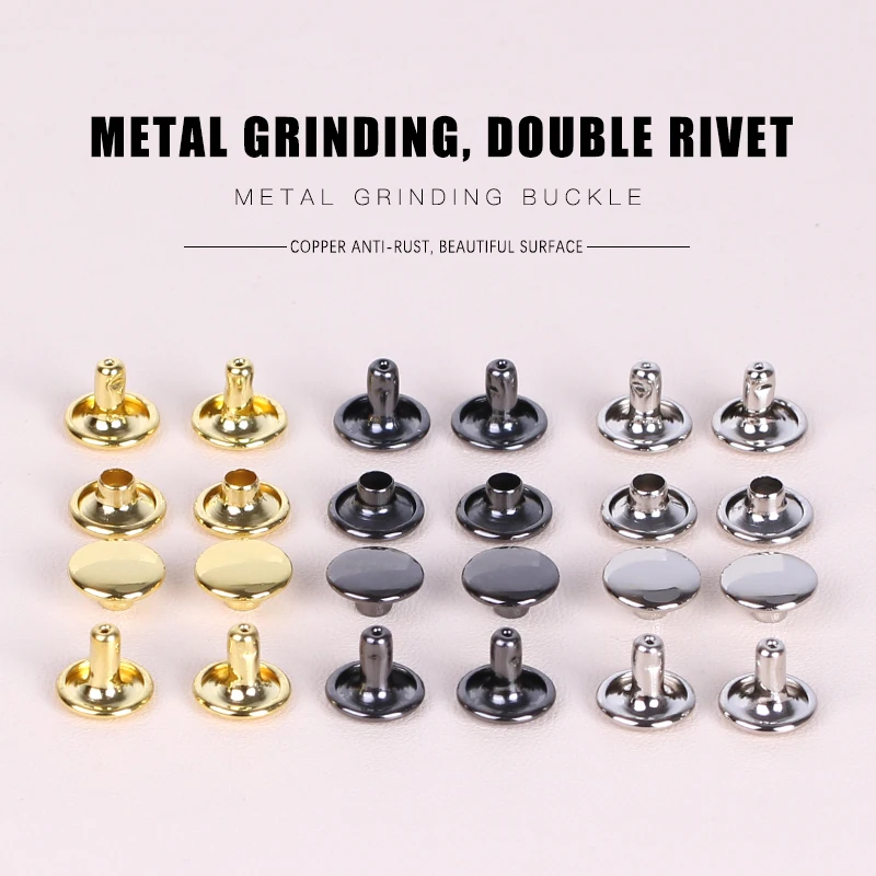 Выделите латунные металлические сапоги с заклепками сумка для одежды