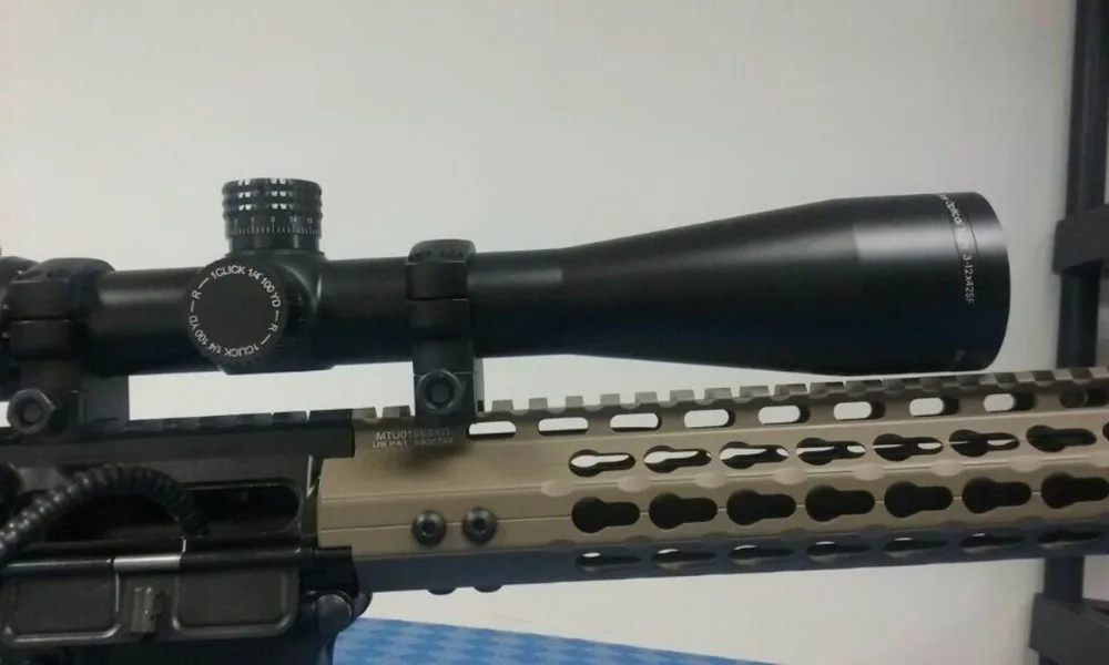 SKWoptics 1,25-5x26A Тактический прицелы Охота для АК AR, M4 Калашникова прицел компактный прицелы BDC сетки