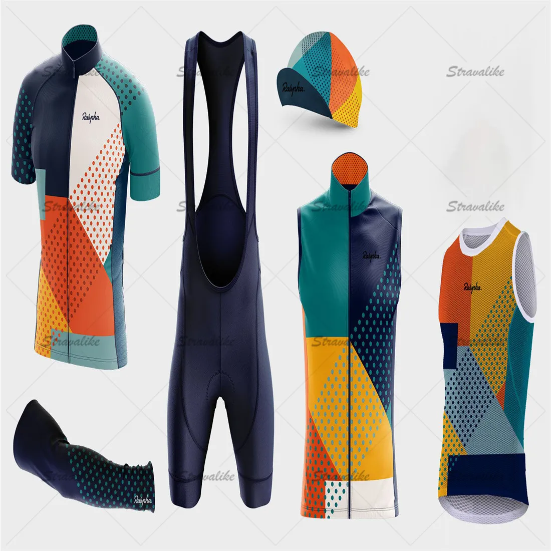 Дышащая мужская футболка с коротким рукавом Ralvpha одежда для езды на велосипеде