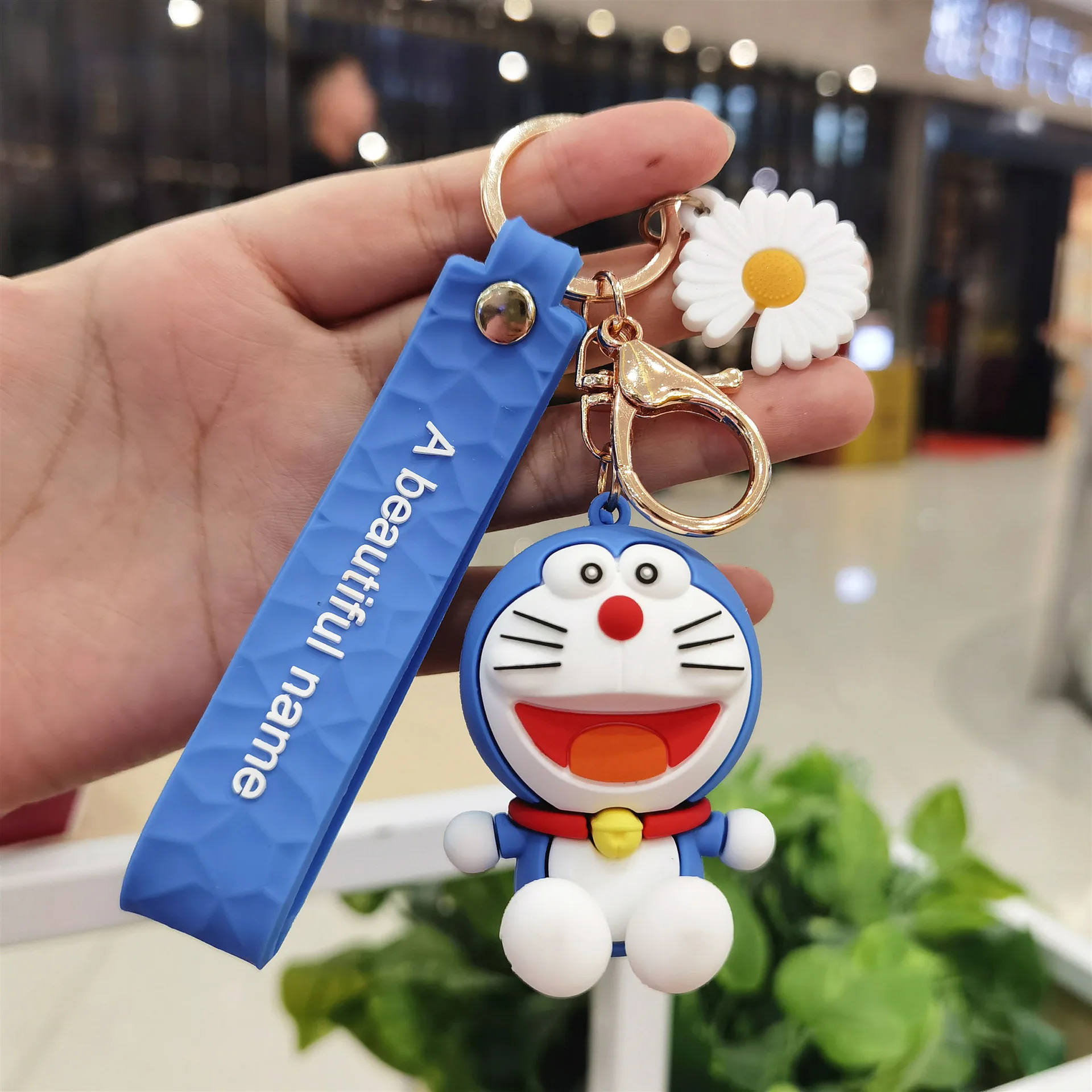

WANGAIYAO Cartoon Cute Anime Keychain Creative Cute Kitten Keychain Bag Pendant Gifts for Men and Women