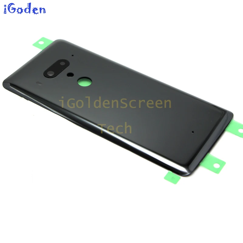 Стеклянная Крышка батарейного отсека для HTC U12 Plus задняя крышка корпуса с