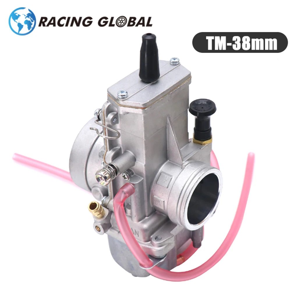 

ALCON-For Mikuni HONDA CR250 KAWASAKI ATV YAMAHA Carburedor Mikuni TM38 38mm Flachschieber Vergaser Carburetor