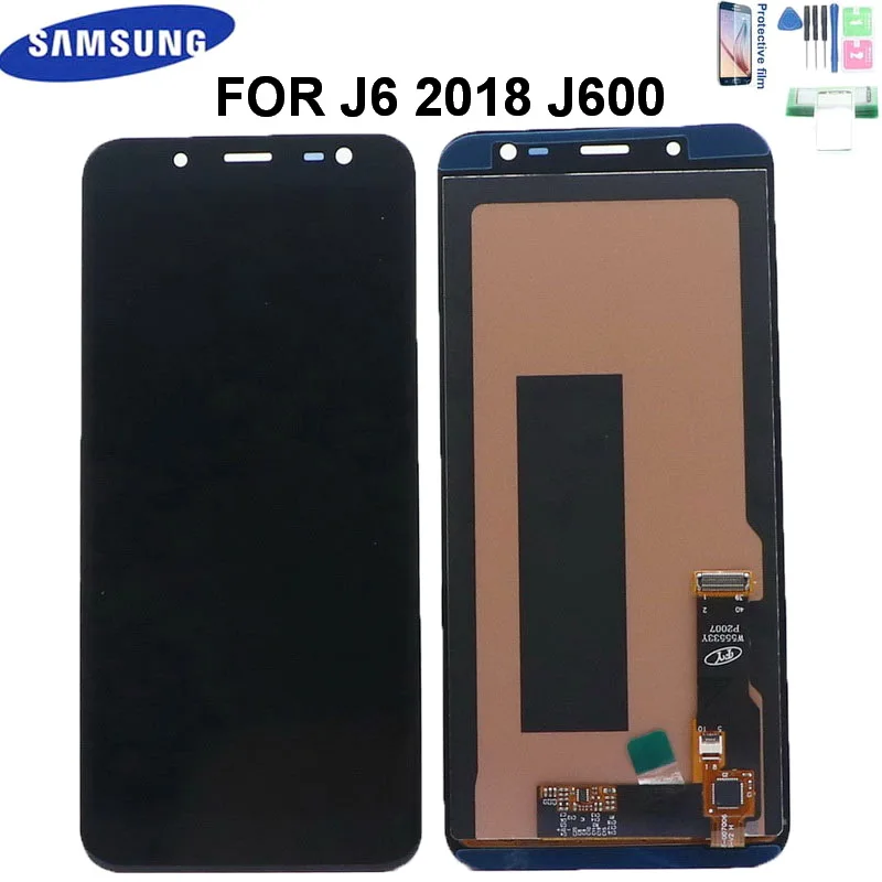 Высококачественный J600 ЖК дисплей для Samsung Galaxy J6 2018 J600F SM J600FN J600D сенсорный экран