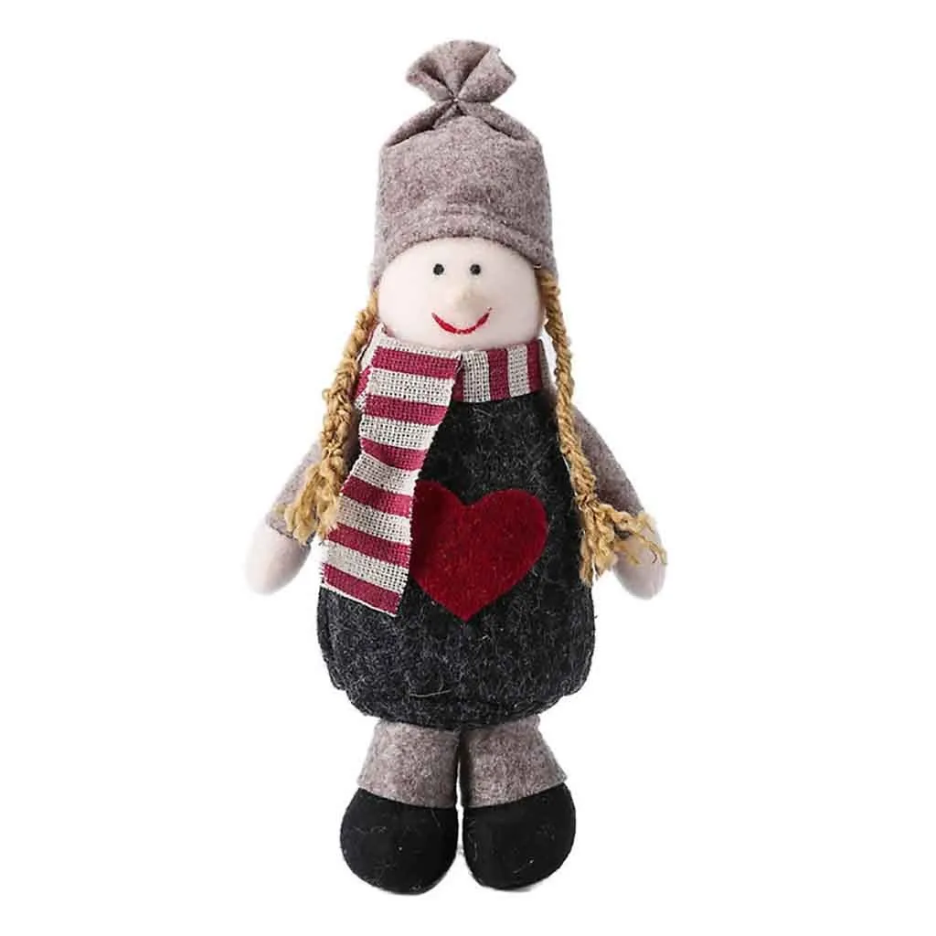 Санта Клаус снеговик украшения игрушка куклы дверь дерево висит детский подарок