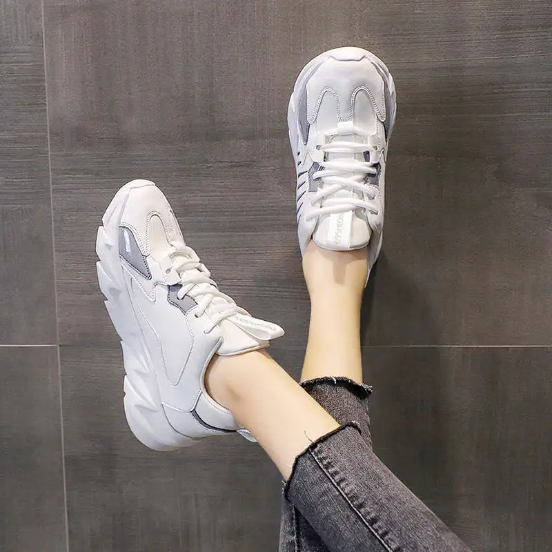 

Sport Shoes For Women Size 36 Black Running Shoes Femmes Women Sports Comfortable Woman Sneakers With Platform Girly Tennis Wit