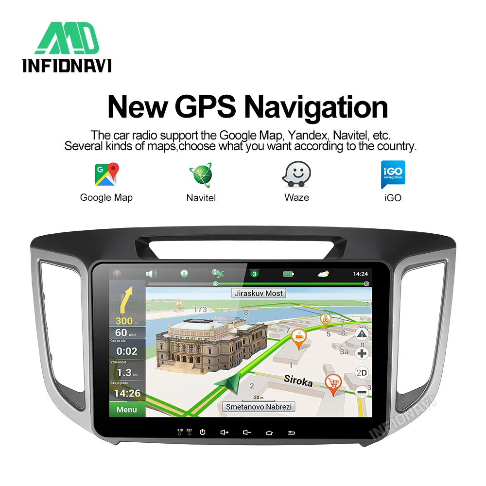 32G PX30 android 9,0 автомобильный dvd для hyundai creta ix25- gps навигация Радио Видео Стерео Мультимедиа Плеер ips экран