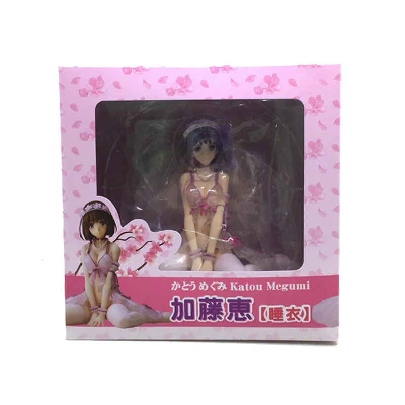 

13cm Sexy Girls Anime Figure Toys Saenai Heroine No Sodatekata Katou Megumi PVC Action Figure Toys Collection For Boys Gift