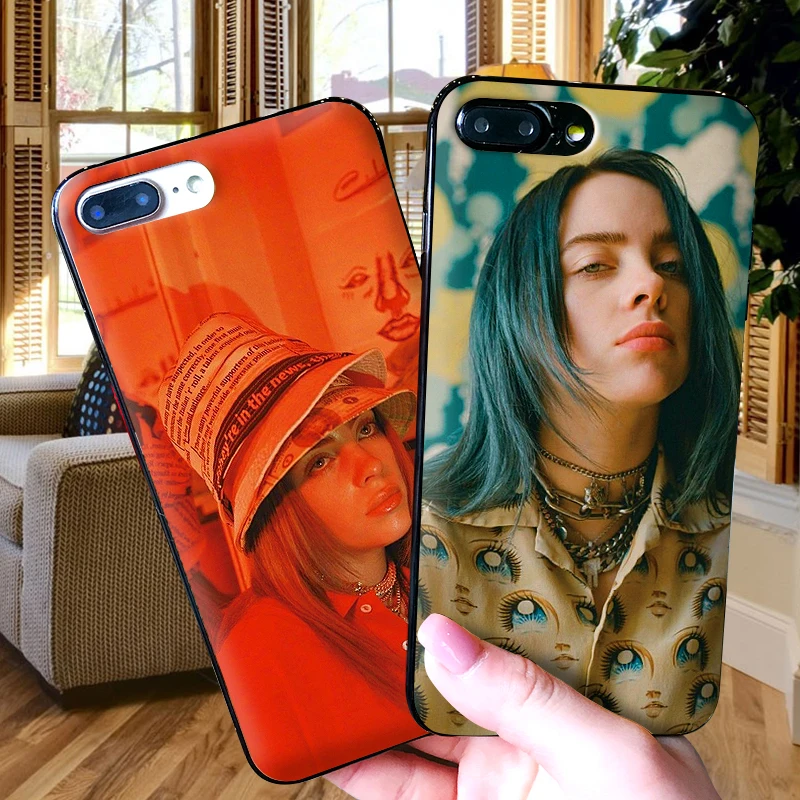 Горячая Billie Eilish singer для samsung A3 A4 A5 A6 M40 A10 A20 A30 A40 A50 A60 A70 A7 8 9 6Plus чехол