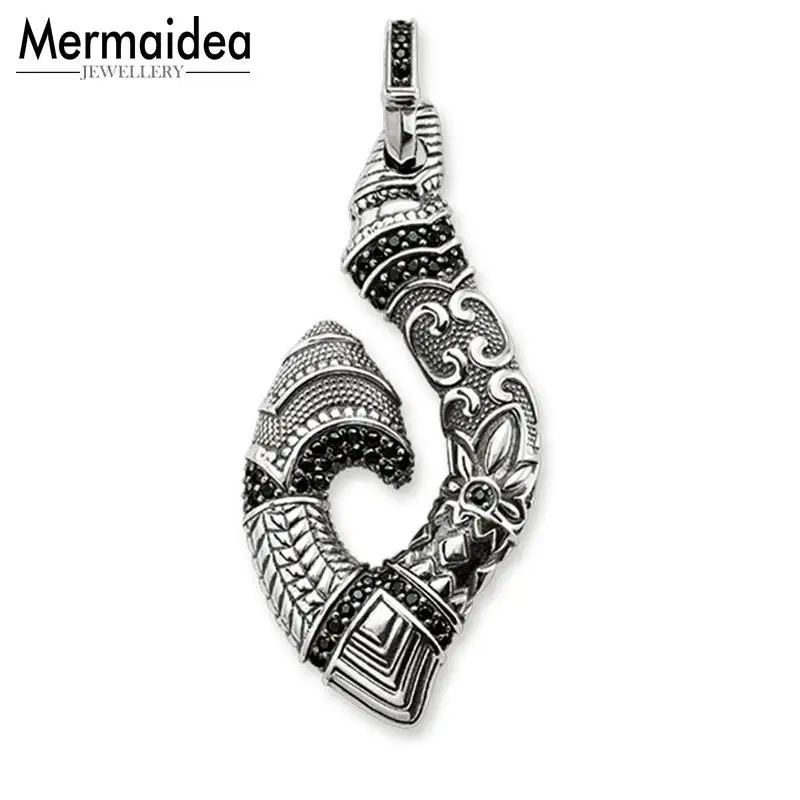 Кулон крючок Maori 2020 Модные Этнические винтажные ювелирные изделия посеребренные