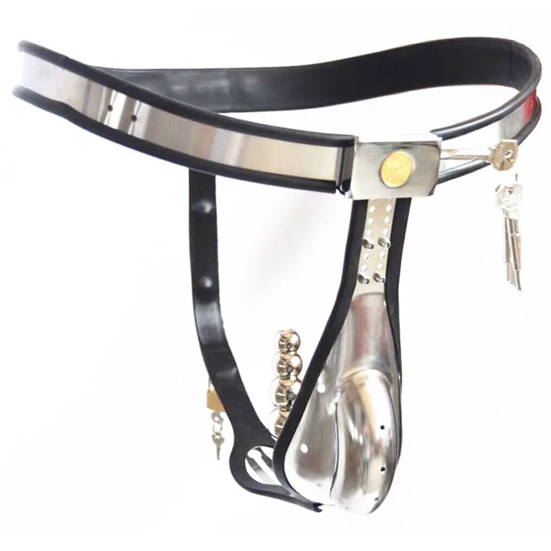 Мужской Пояс верности из нержавеющей стали трусики клетка для пениса БДСМ бондаж