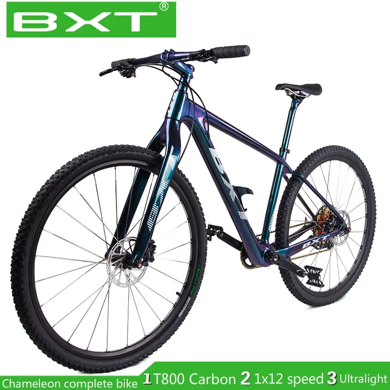 BXT Новый 2020 карбоновый горный велосипед 29er 11 скоростей двойные дисковые тормоза