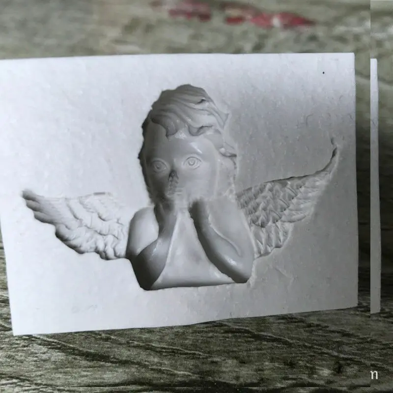 Форма для помадки силиконовая форма сделай сам выпечки свадебного ангела