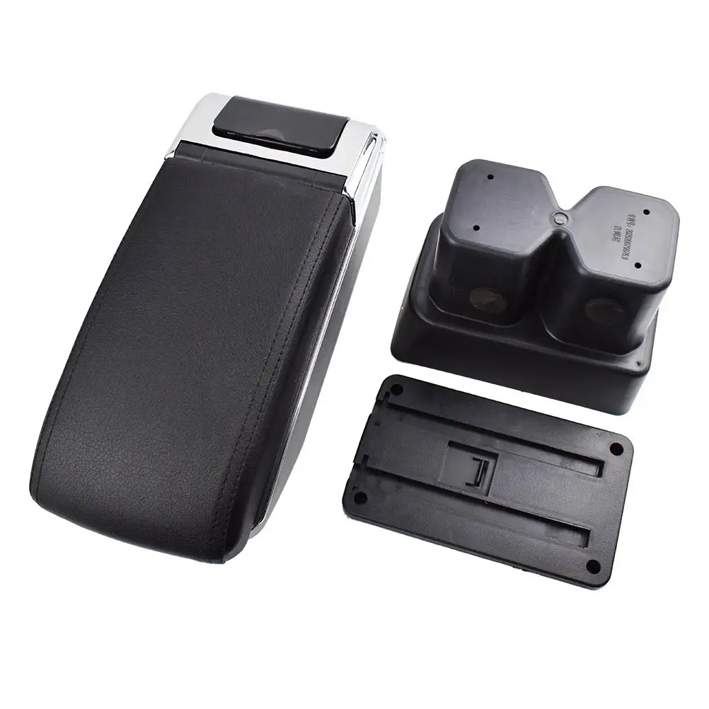 

Car Armrest Cup Holder For Suzuki Jimny 2019 2020 Dual Arm rest Comfort Storage Leather Container Tray Center Console Box
