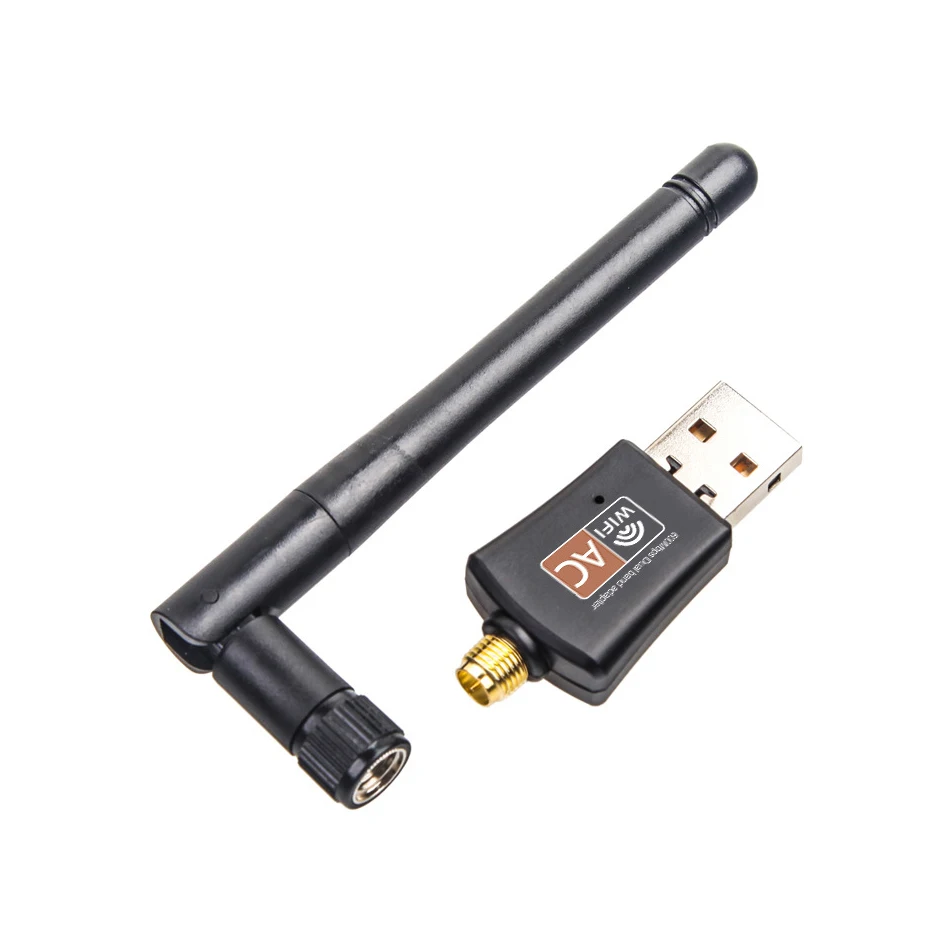 Беспроводной USB Wi Fi адаптер Creacube 600 м сетевая карта ресивер 2 4G 5G Двухдиапазонные
