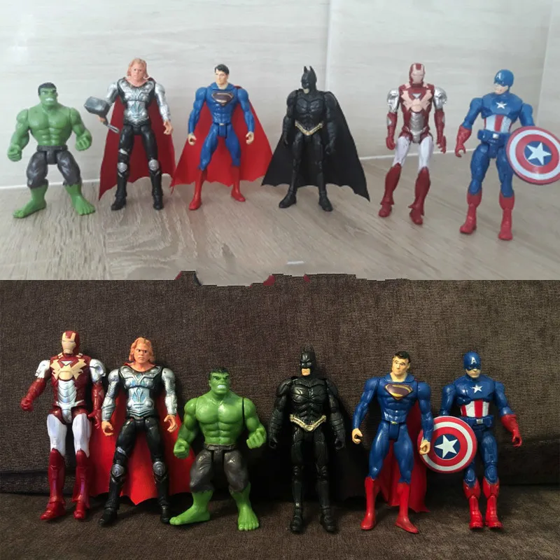 Одна деталь Marvel игрушки Мститель эндшпиль супер герой Тор Капитан Человек-паук