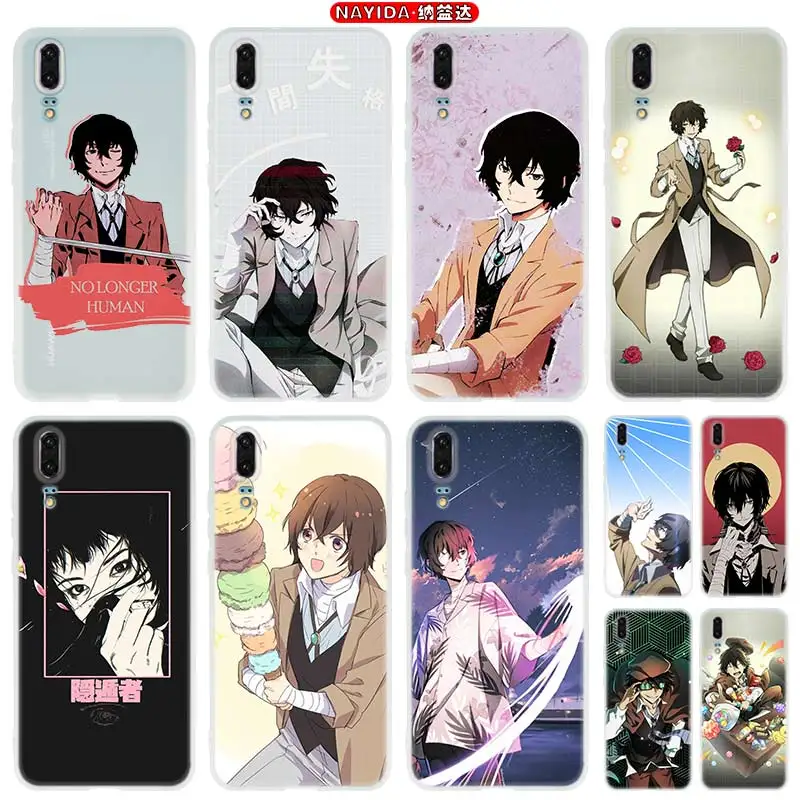 

Phone Case For Huawei P50 P40 P10 P20 P30 Lite Pro P Smart Z 2019 2020 Cover Japan anime bungou