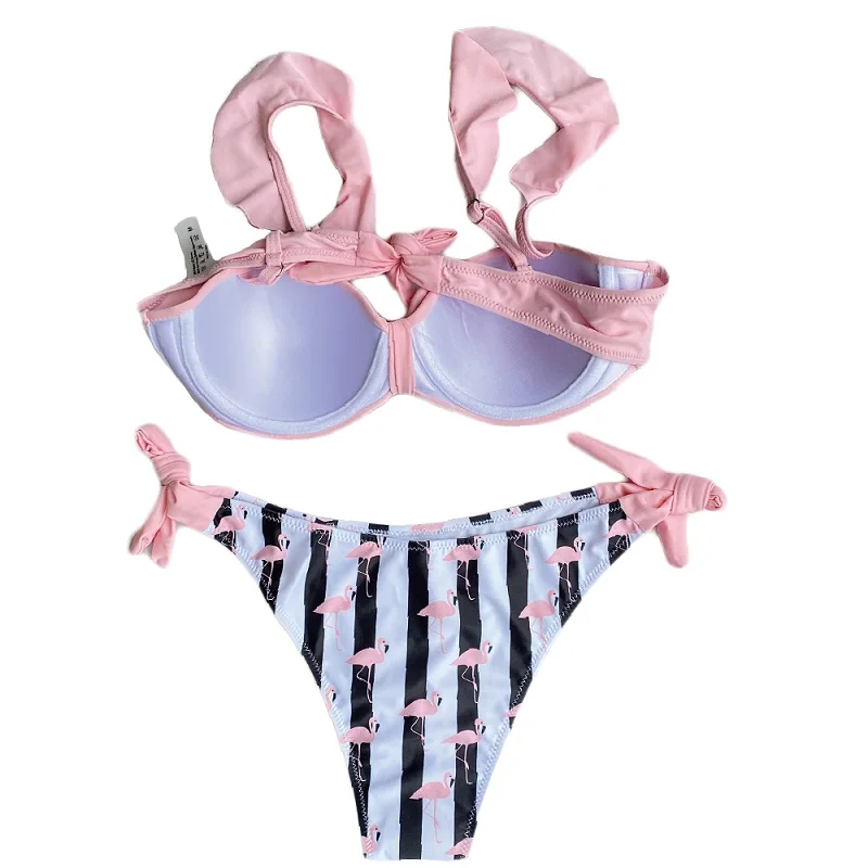 

Ruffle Bikini Sexy Swimsuit Women 2021 New Summer Push Up Bikini Brazilian Bathing Suit Cute Swimwear Women Swimsuits Beachwear