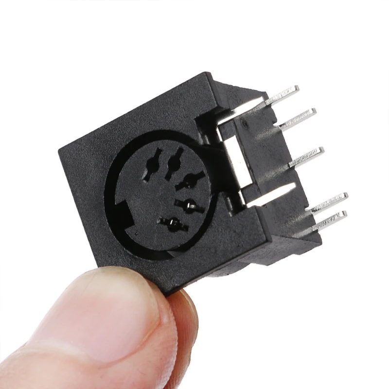 10 шт./компл. монтажный женский разъем DIN5 DIN 5-контактный DS-5-01 MIDI 19QB | Обустройство