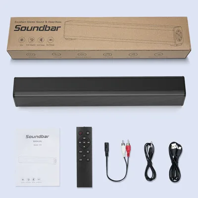 

20W high power sound bar multi-function bluetooth speaker home theater music center TV computer with echo wall subwoofer speaker