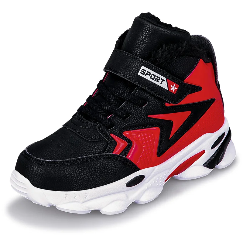 Детские зимние штаны теплая зимняя обувь кроссовки для детей 1 Ретро детская