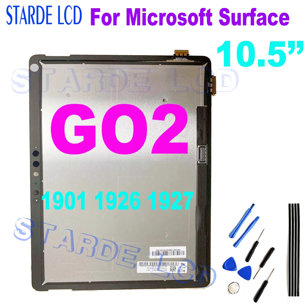 AAA + ЖК-дисплей для Microsoft Surface Go 1824 1825 2 Go2 1901 1926 дисплей кодирующий преобразователь