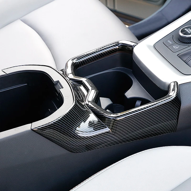 Автомобильный держатель стакана для воды в передний ряд из углеродного волокна