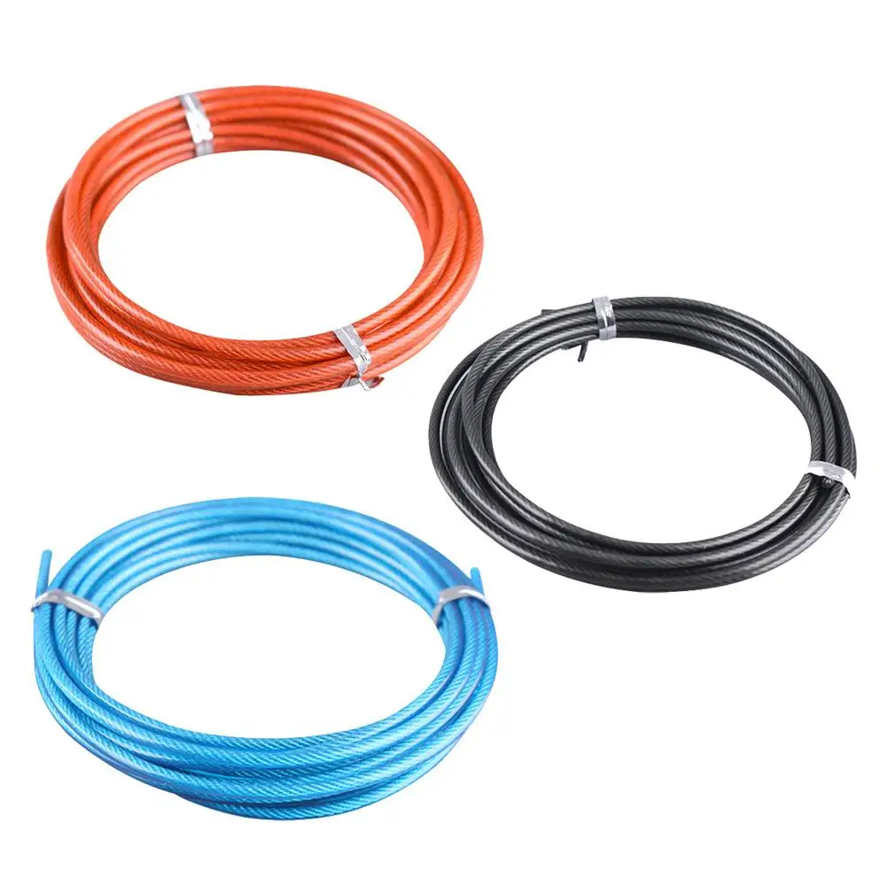 

Durable Jump Ropes Wear-resistant 3m Spare Rope Steel Wire Replaceable Cable for Speed Jump Skip Training Workout