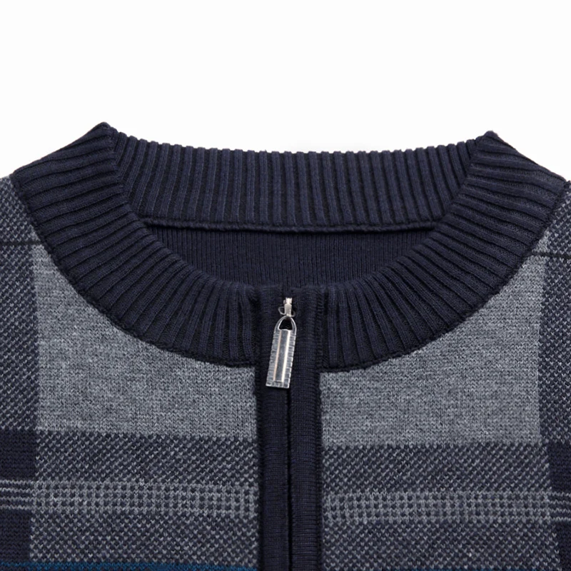 MIACAWOR зимний мужской свитер Повседневный пуловер теплый шерстяной Pull Homme модный