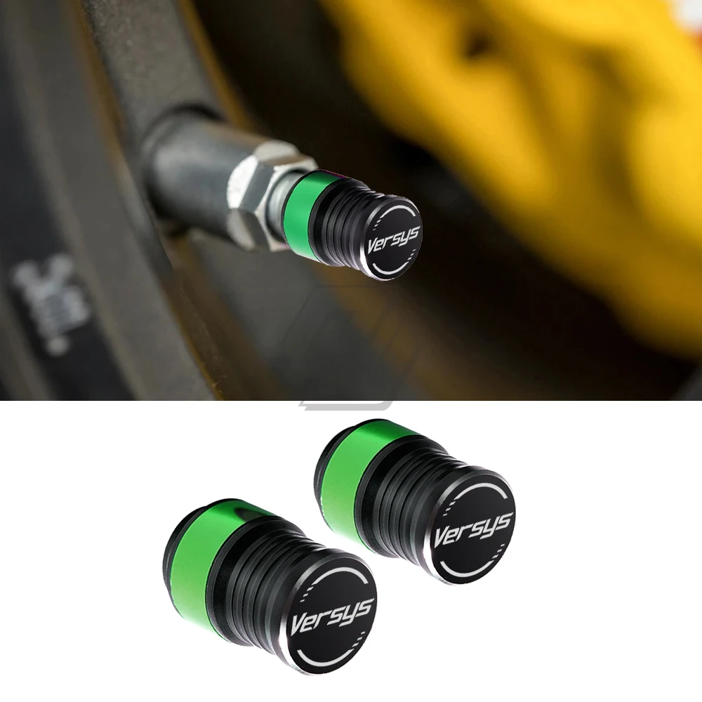 

For Kawasaki Versys 650 1000 Versys-X 300 Motorcycle Accessories Wheel Tire Valve Caps Covers